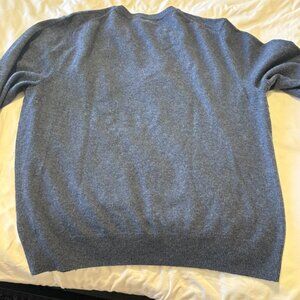 BUNDLE LUXURY LONG-SLEEVED CASHMERE SWEATERS - MEN - SIZE XL - BLUE/GRAY/NAVY